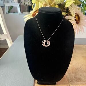 Silpada 925 Sterling Silver Rings Pendant Necklace